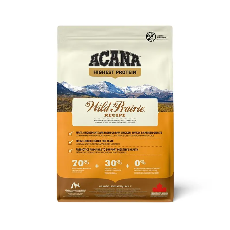 Imagen de Acana Pienso Wild Prairie para Perros 2 Kg
