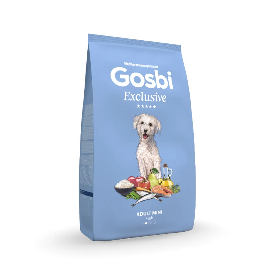 Imagen de Gosbi Exclusive Dog Adult Mini Fish 500 g