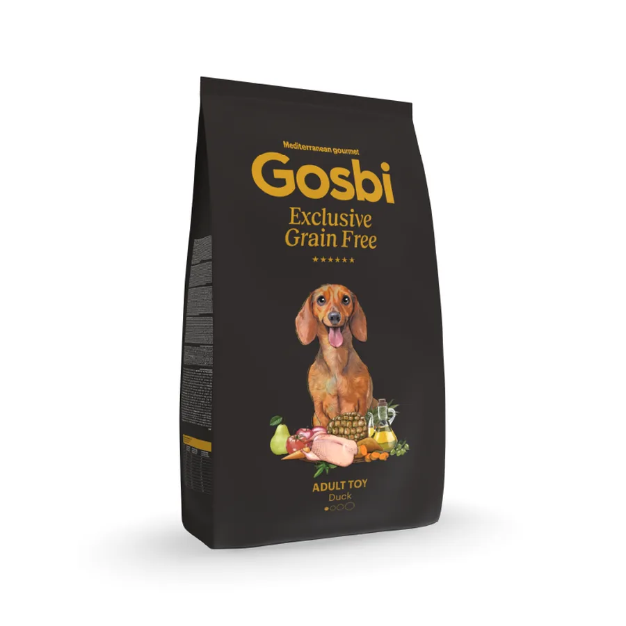 Imagen de Gosbi Exclusive Grain Free Dog Adult Toy Duck 2 kg
