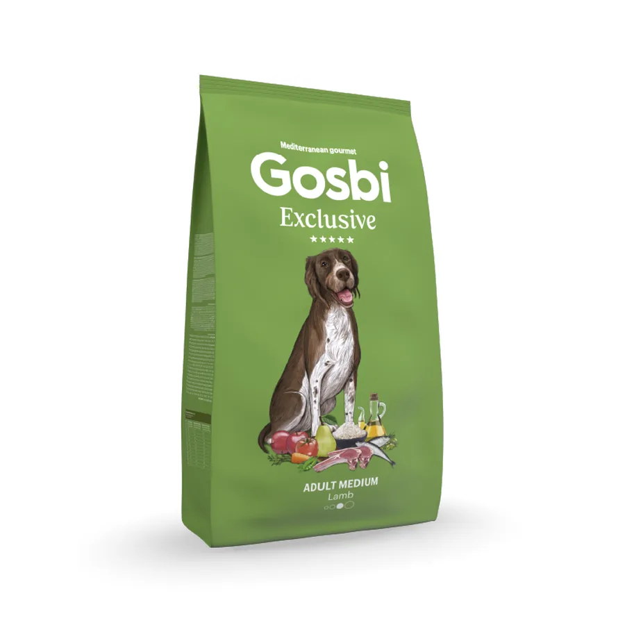 Imagen de Gosbi Exclusive Dog Adult Medium Lamb 3 kg
