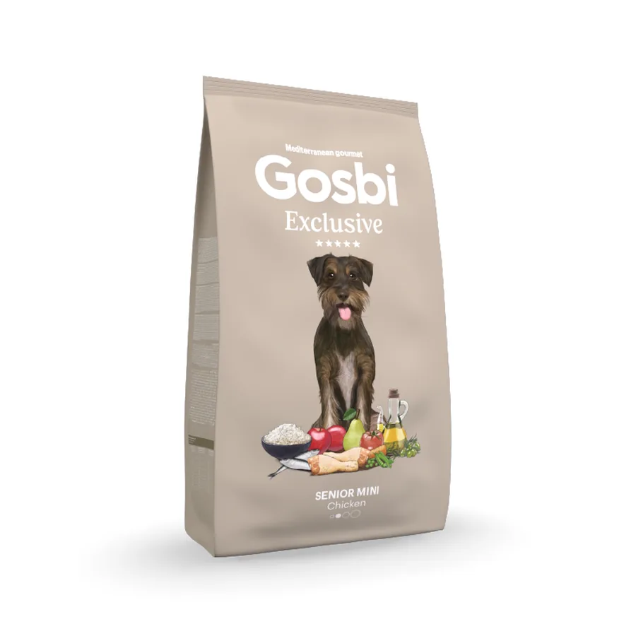Imagen de Gosbi Exclusive Dog Senior Mini Chicken 2 kg