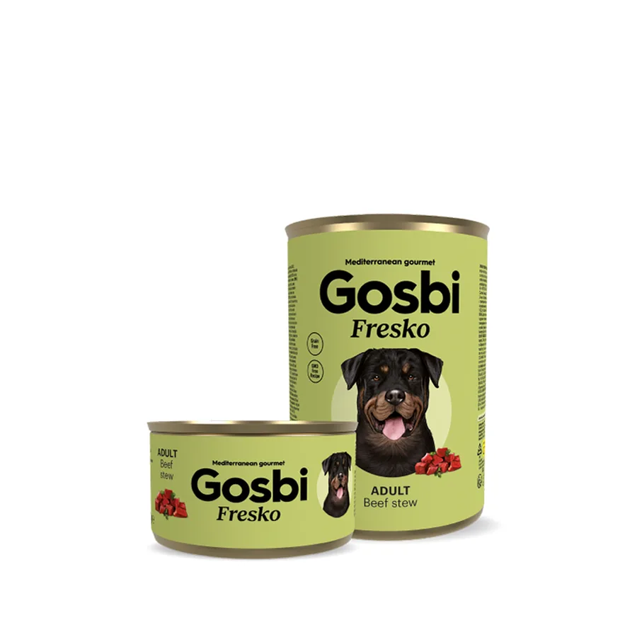 Imagen de Gosbi Fresko Dog Adult Beef Stew 400 g
