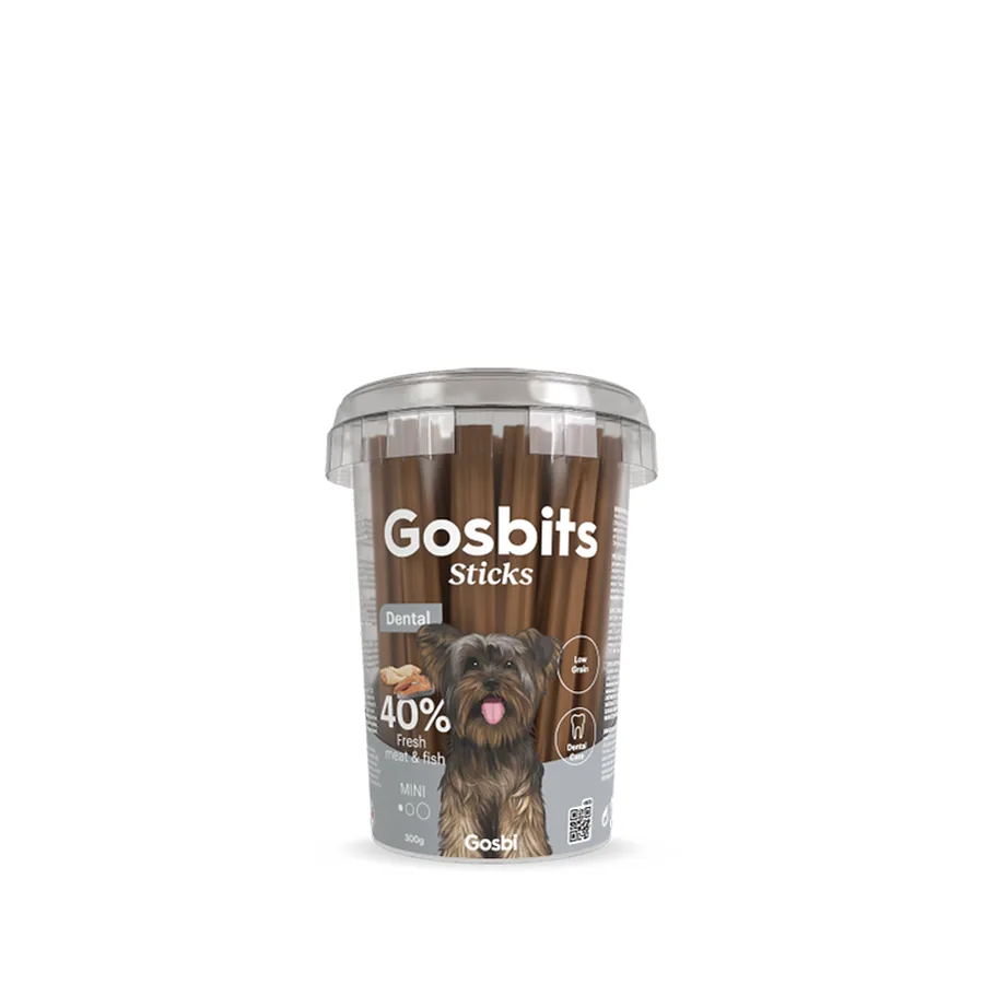Imagen de Gosbits Sticks Dog Dental Mini 300 g