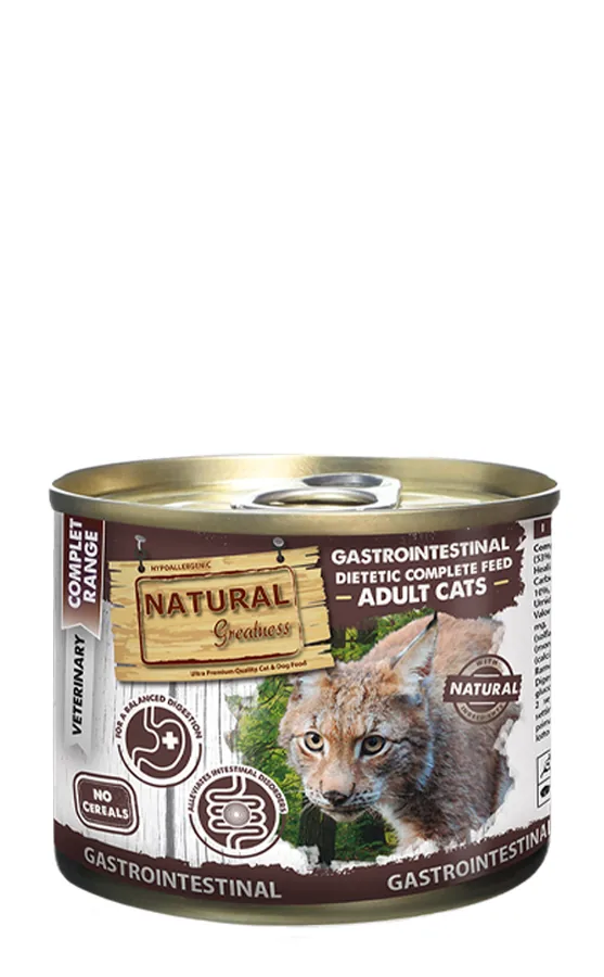 Imagen de Natural Greatness Comida Húmeda Gastrointestinal para Gatos 200g
