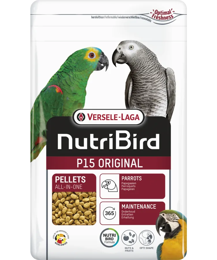 Imagen de Versele-Laga Nutribird P-15 mantenimiento Original y Tropical Original 1kg