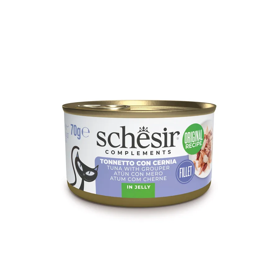 Imagen de Schesir Comida Húmeda de Atún con Mero para Gatos